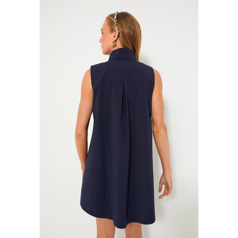TUCKERNUCK Navy Sleeveless Charlie Dress Size S NWT Retail $128 Tuckernuck - Picture 2 of 8